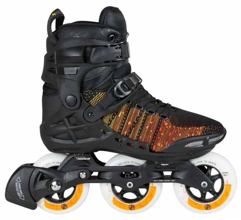 Powerslide Phuzion Xenon Trinity Mens Orange Inline Skates