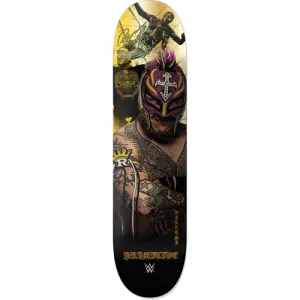 Primitive WWE Villani Mysterio 8.5" Skateboard Deck