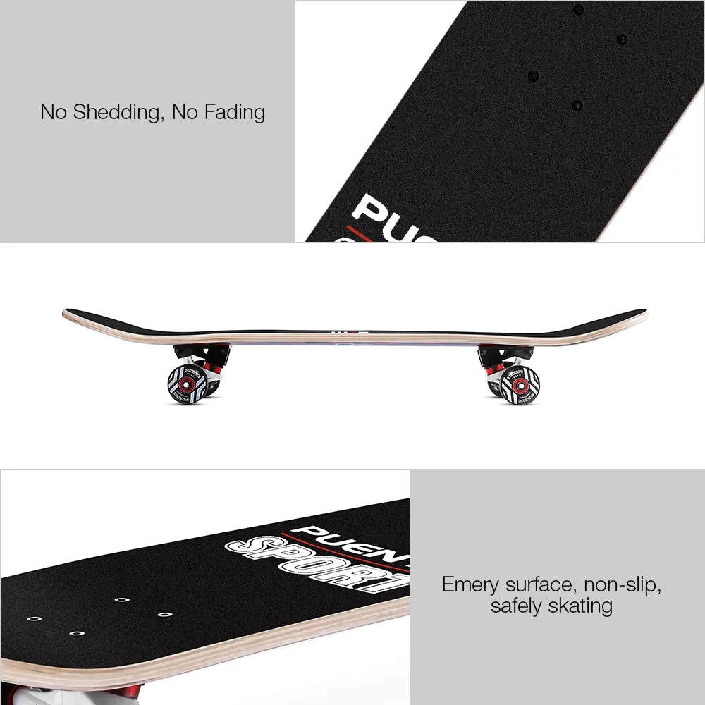 PUENTE 602 Double Snubby Maple ABEC - 9 Skateboard