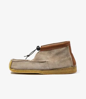 QR High Moccasin – Sand Suede