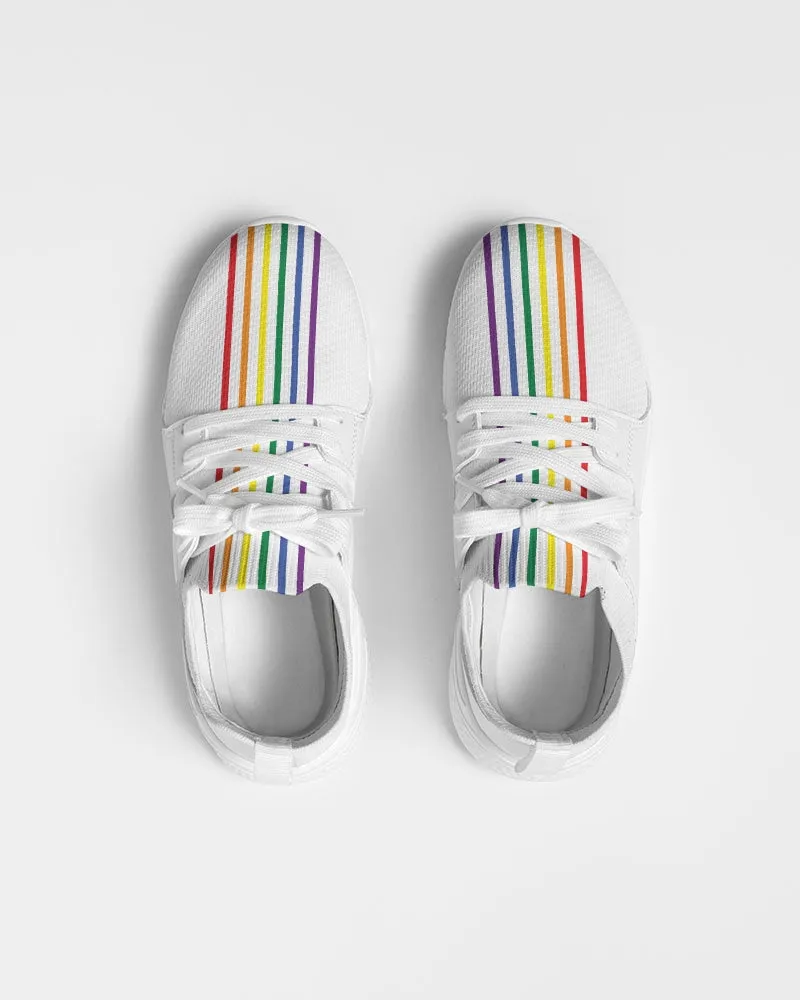 Rainbow Pride Stripe Men's Flyknit Sneaker