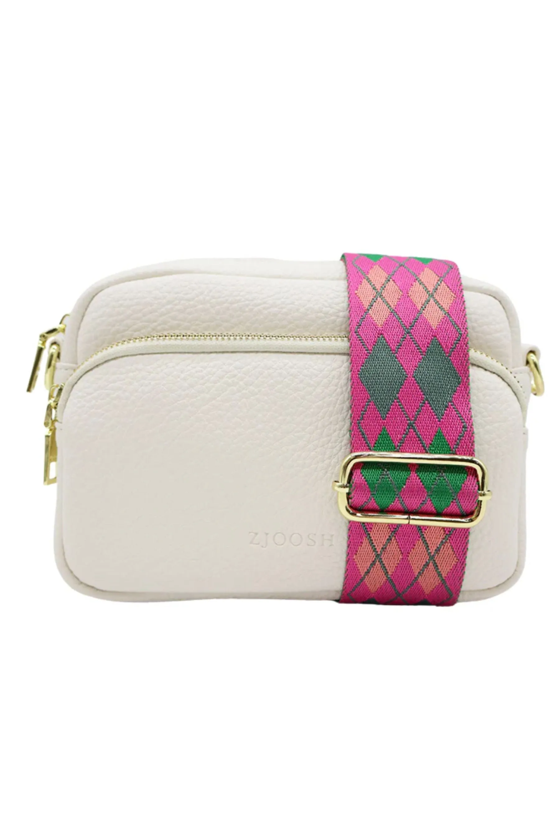 Riley Cross Body Bag | White