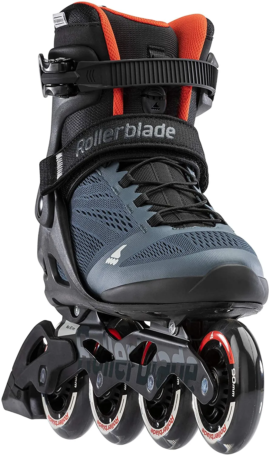 Rollerblade Macroblade 90 Orion Blue/Spicy Orange 8