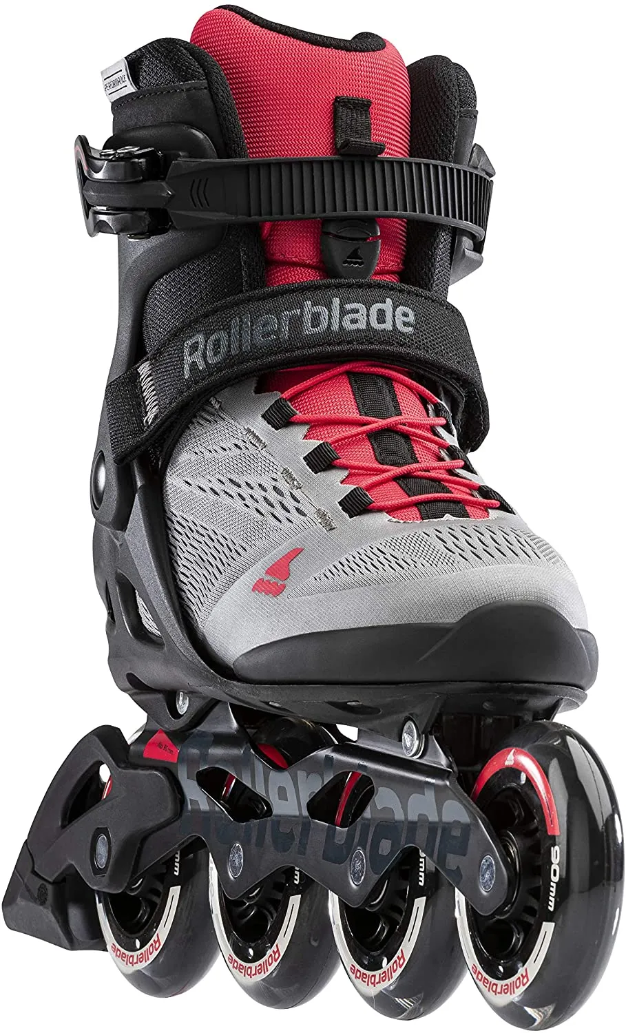 Rollerblade Macroblade 90 Womens Neutral Grey/Paradise Pink 6