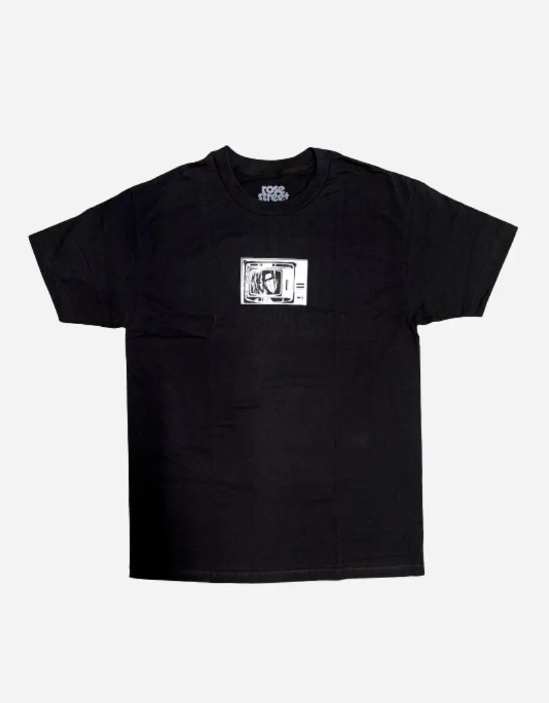 Rose Street Network Tee Black