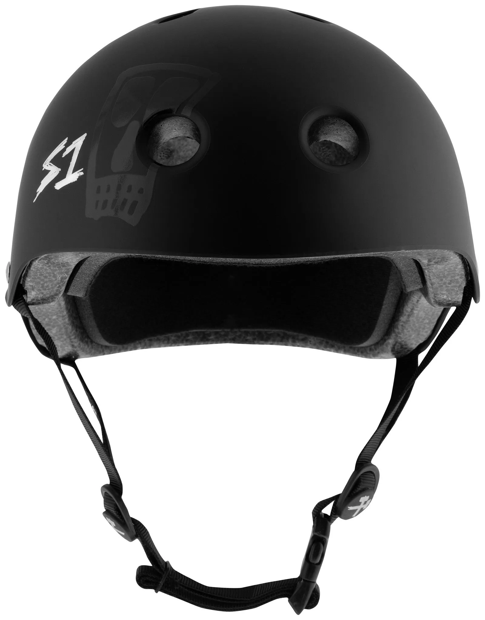 S1 Lifer Helmet - Black Matte/Vato Skull X Lance Mountain