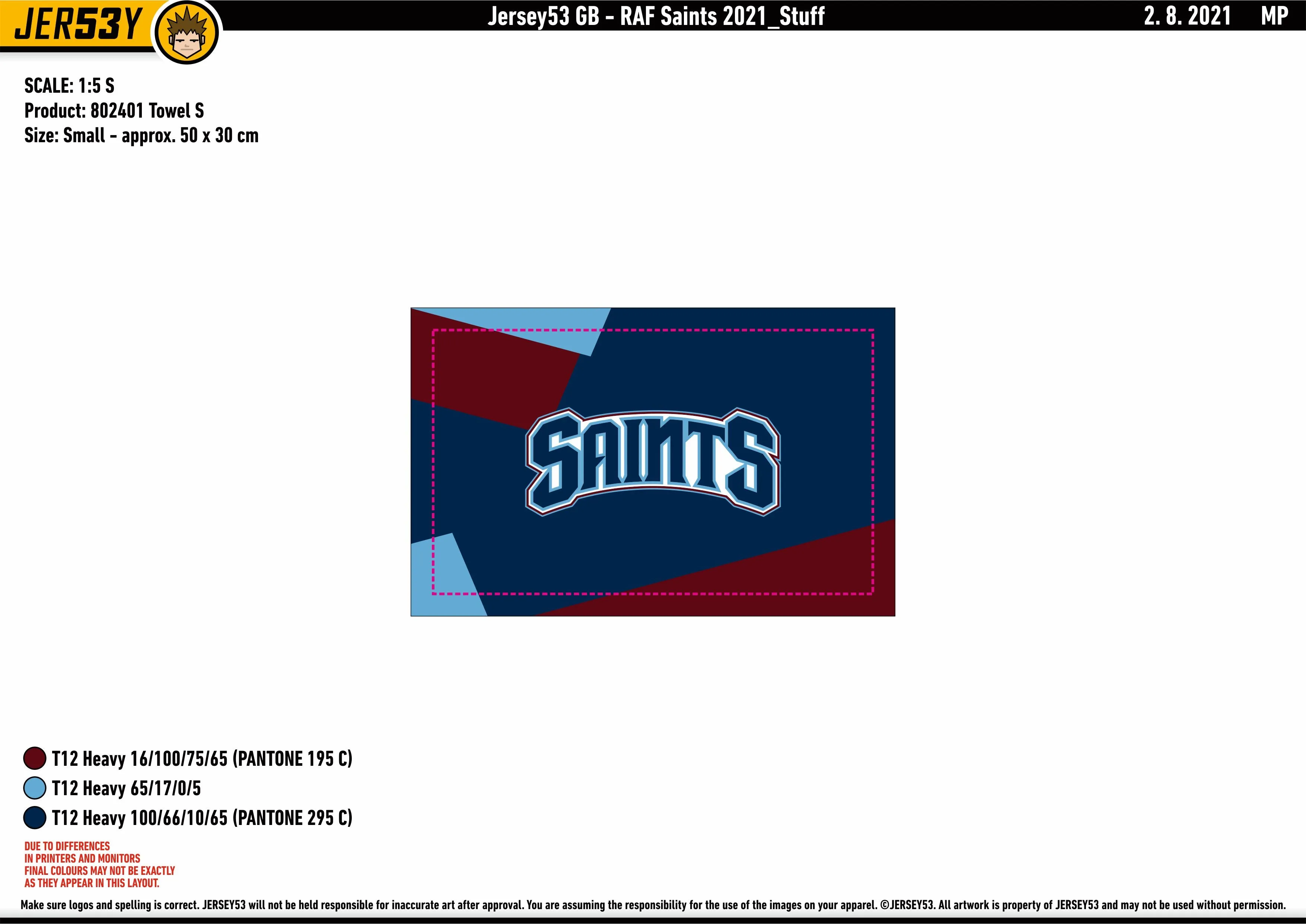 SAINTS SKATE TOWEL