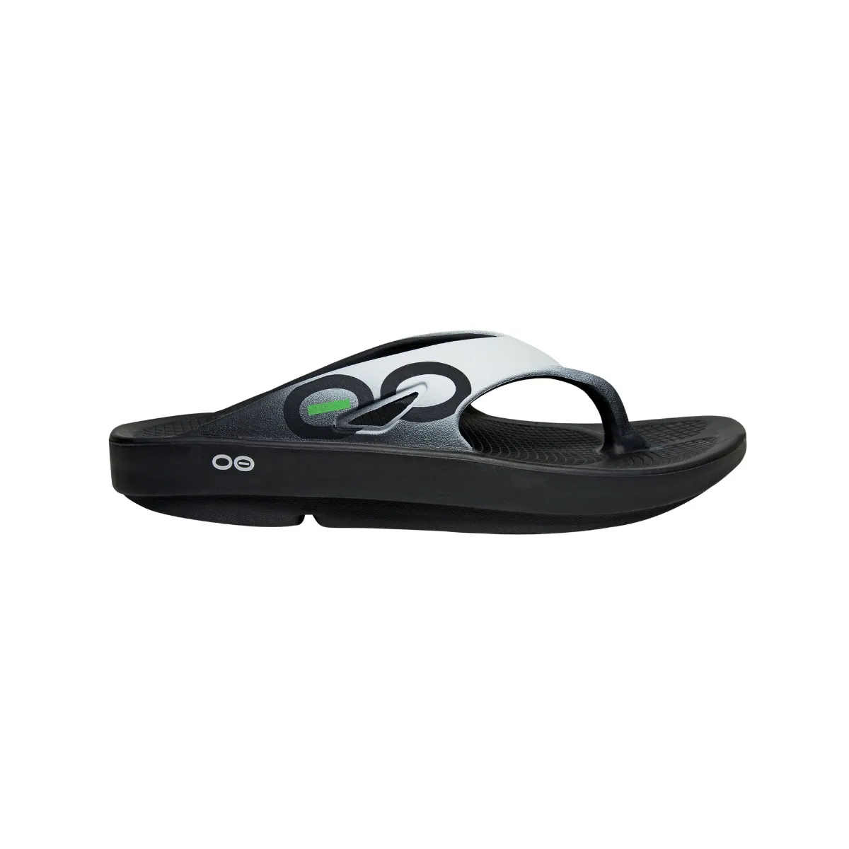 Sandals Oofos Recovery OOriginal Sport Black Gray Unisex