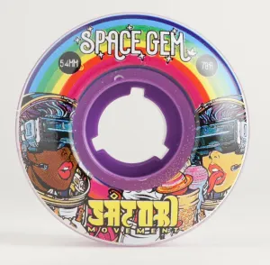 SATORI MOVEMENT 54MM SPACE GEM ASTRONAUT CRUISER SKATE WHEELS 78a