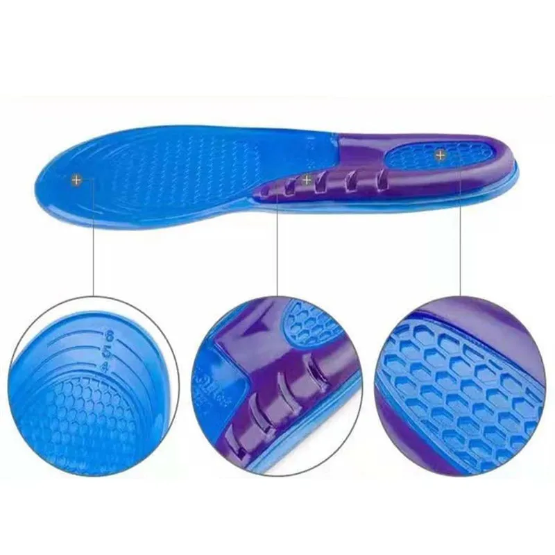 Shock-absorbing insoles for pain-free everyday life and activity