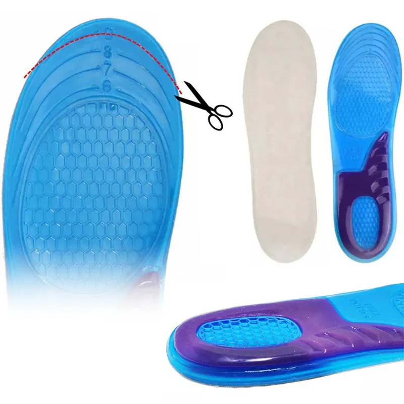 Shock-absorbing insoles for pain-free everyday life and activity