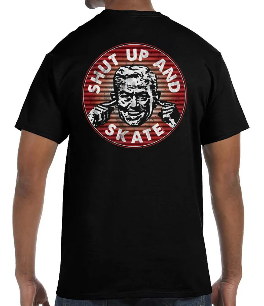 Shut up and Skate Black T-Shirt