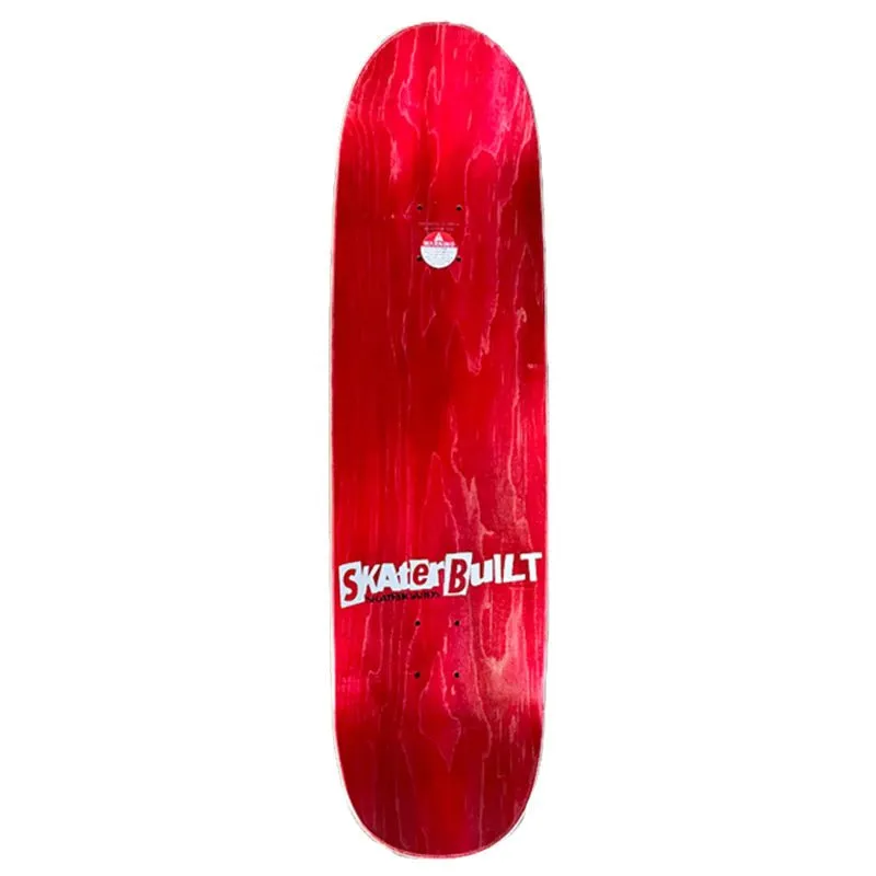 Skaterbuilt 9" x 33" Full Size Punk Logo Skateboard Deck