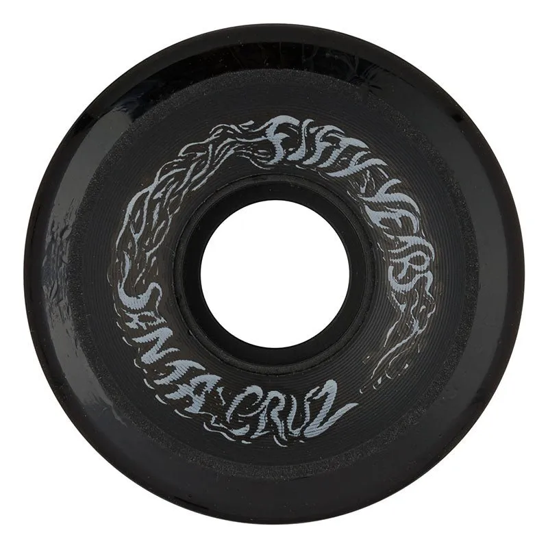 Slime Balls 60mm 86a Malba OG Slime Black Skateboard Wheels 4pk