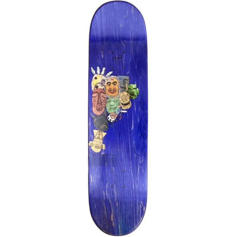 Snack 8.5" Covarrubias 'Mask’ Skateboard Deck