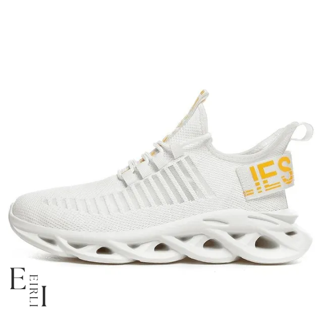 Sneakers, With Heel Reinforcement, White