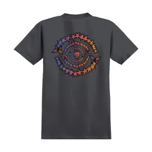 Spitfire Skate Like A Girl Evolution Swirl Charcoal T-Shirt