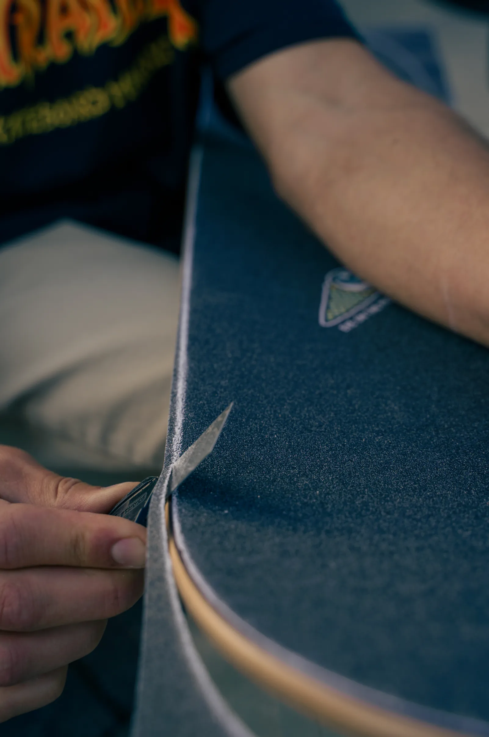 Stoked Roll High Swing Low Black Griptape