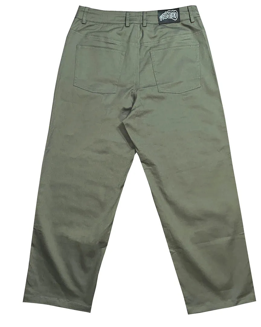 Stretchy Cotton Pants - Khaki