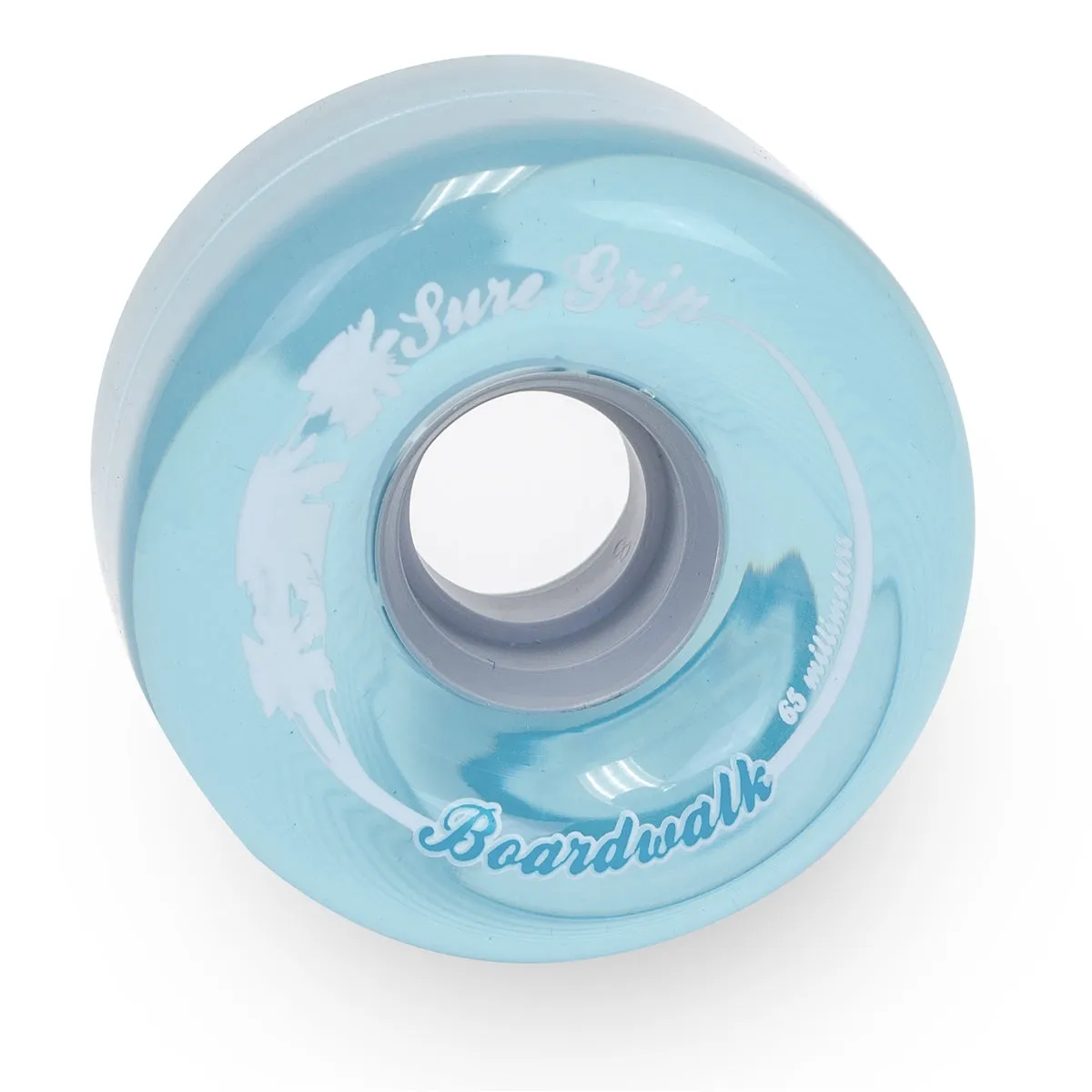 Sure-Grip Boardwalk Sky Blue 78a 65mm (Set of 8) Roller Skate Wheels