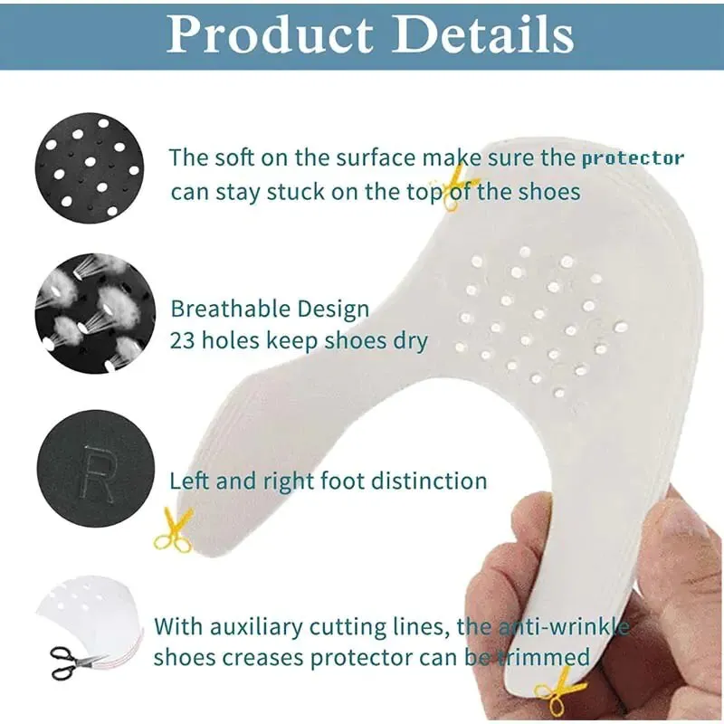 Tahoe Essentials Shoe Creasers Protector Kit – Keep Your Kicks Looking Fresh