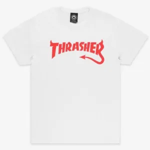 THRASHER DIABLO T-SHIRT WHITE