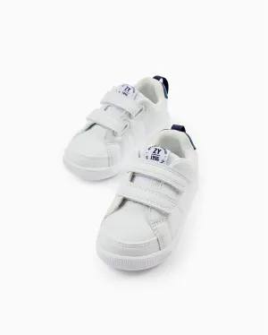 Trainers for Baby Boys 'My First Sneaker - 1996', White/Dark Blue