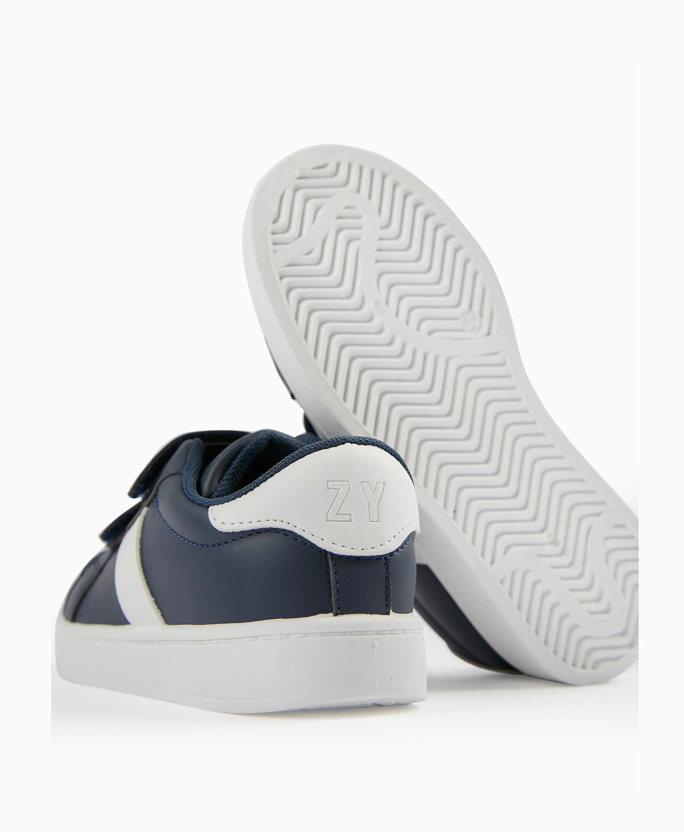 Trainers for Boys, Dark Blue/White