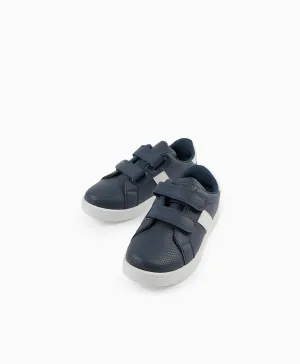 Trainers for Boys, Dark Blue/White