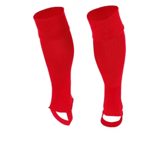 Uni Footless Sock Red