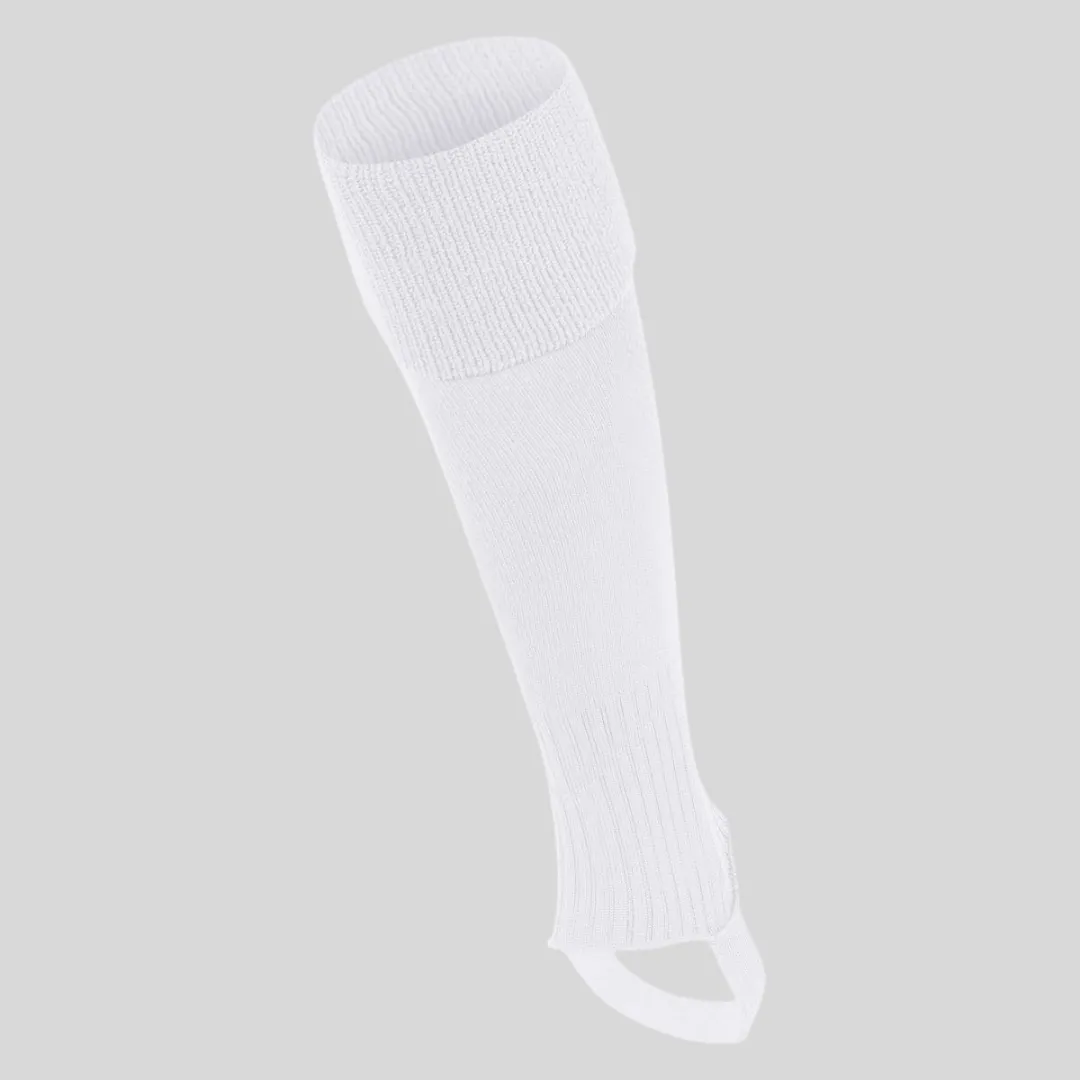 Uni Footless Sock White