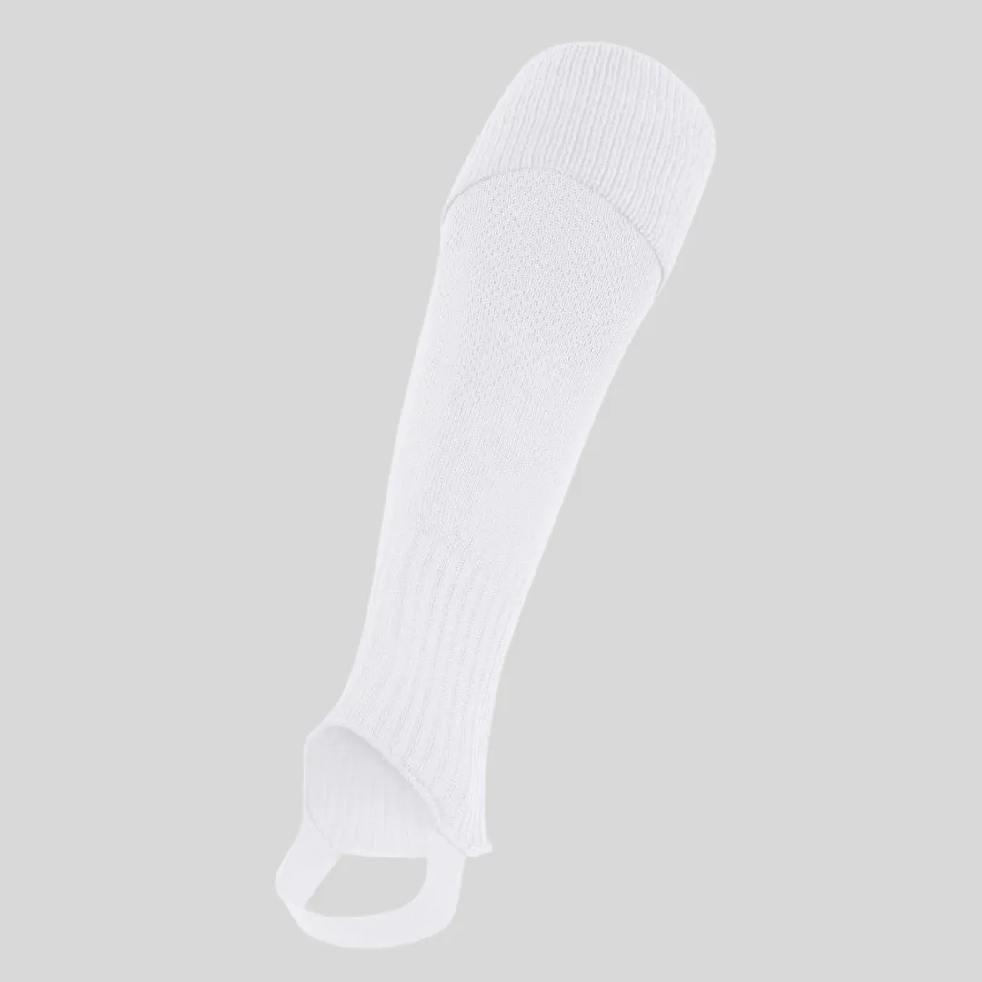 Uni Footless Sock White