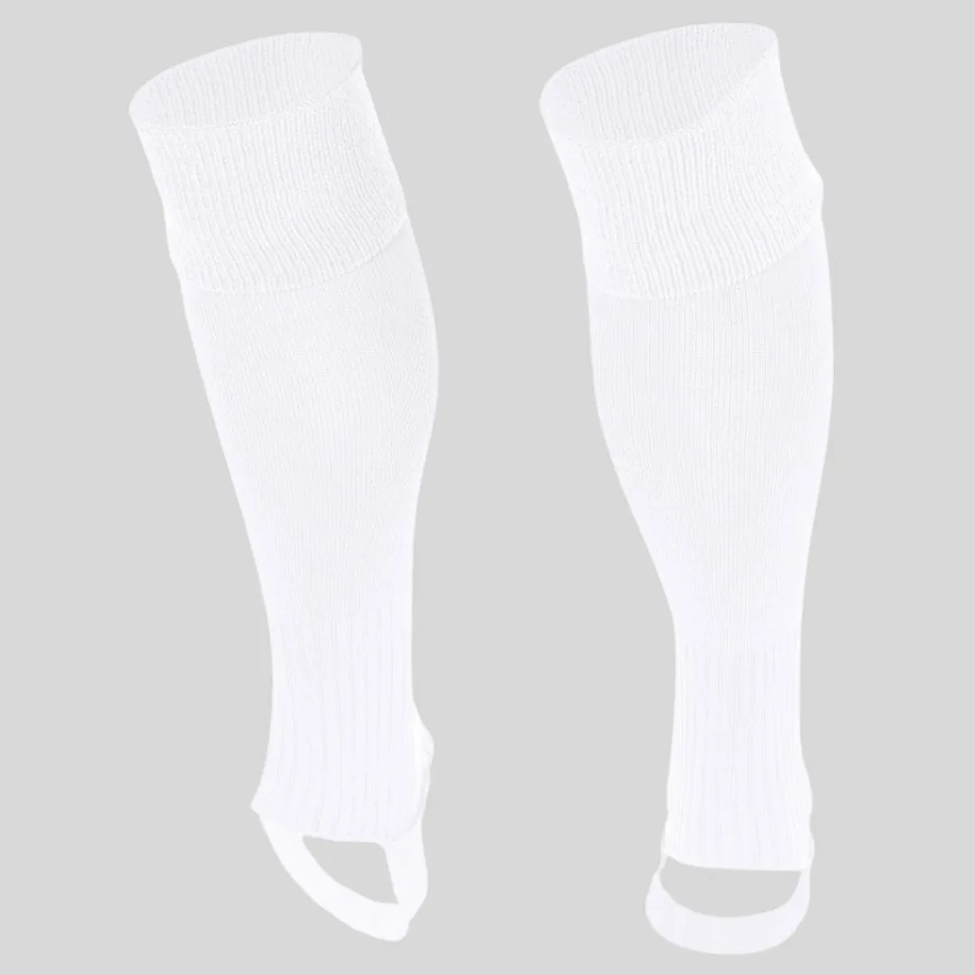 Uni Footless Sock White