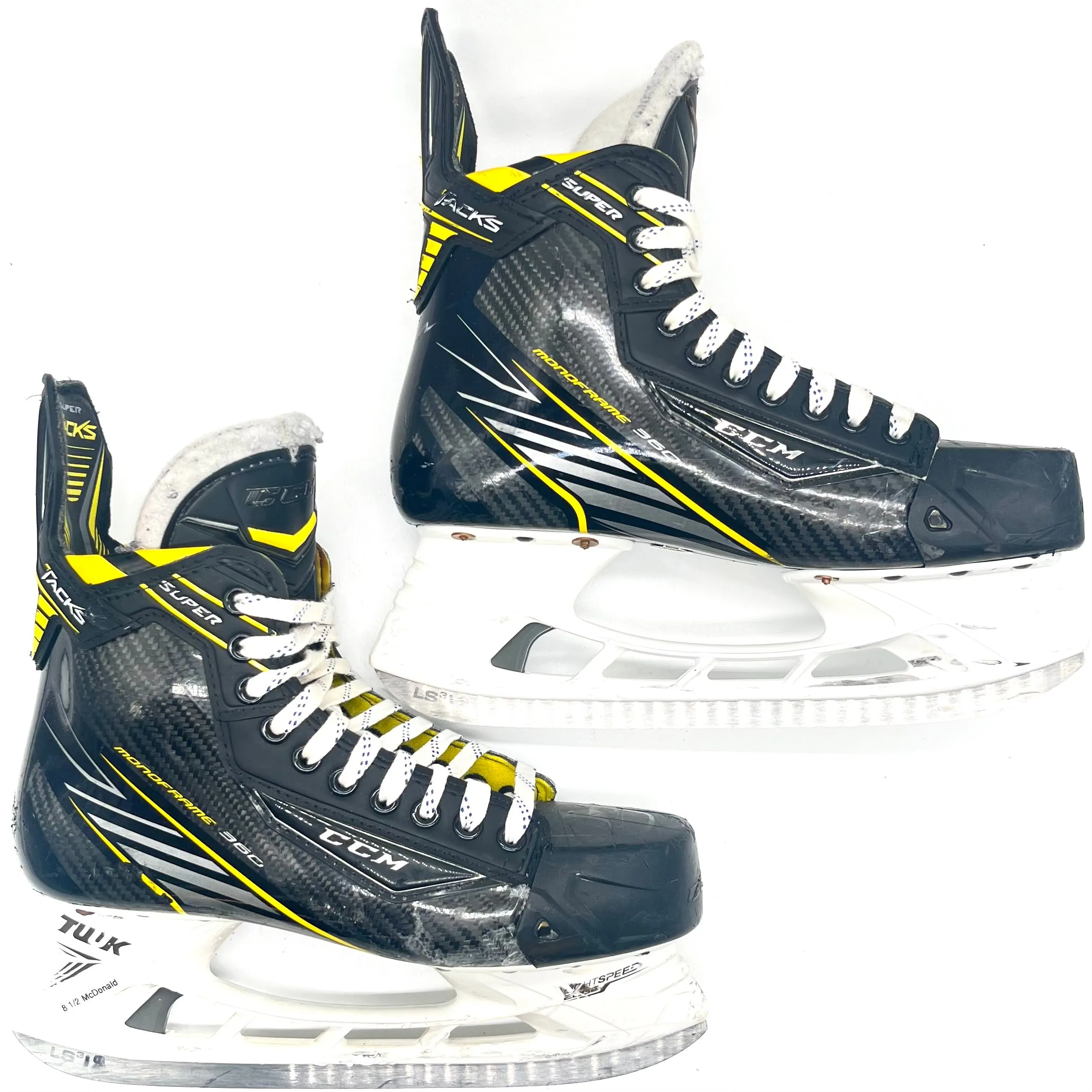 Used CCM Super Tacks Pro Stock Skate - Size 8