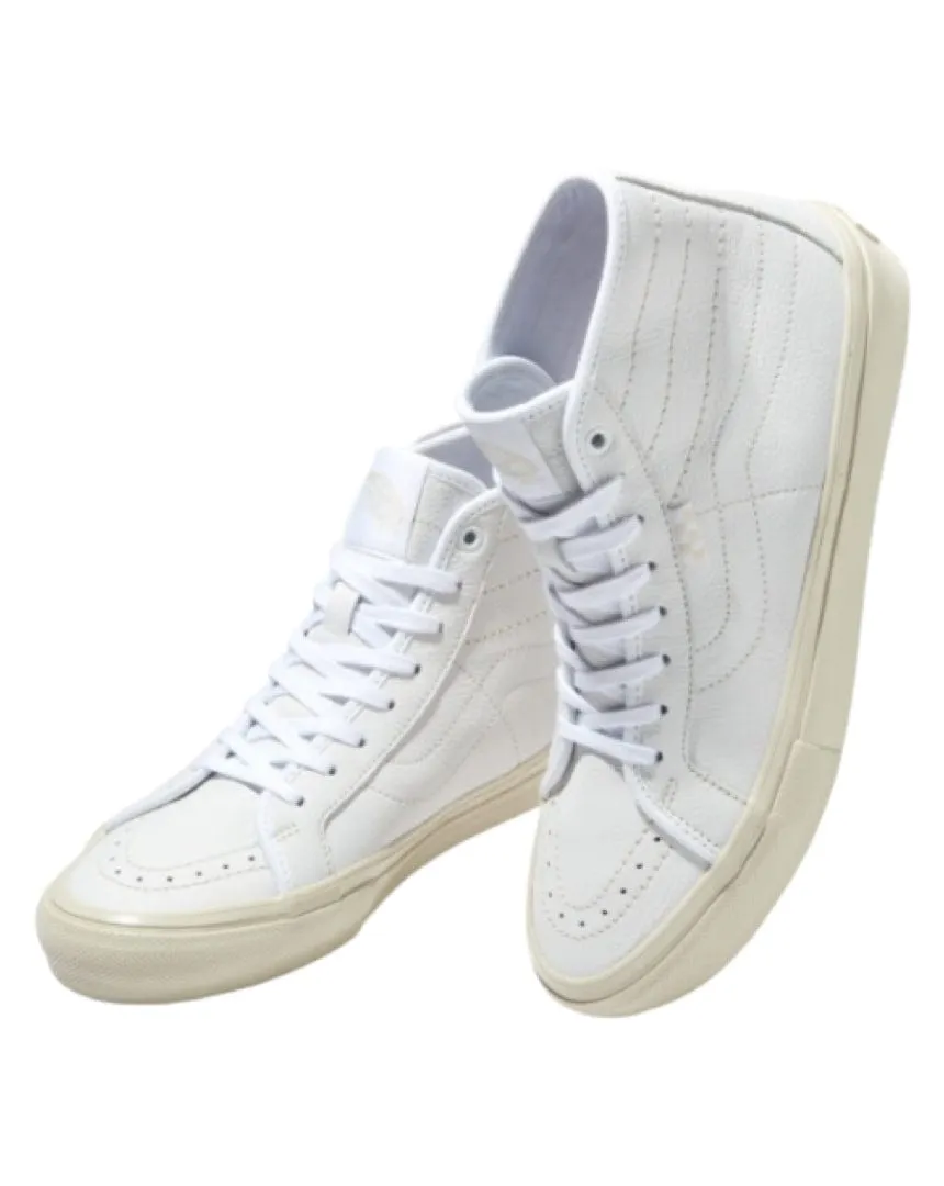 Vans Skate Sk8 Hi Decon VCU - Vintage Leather White