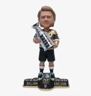 Vegas Golden Knights 2023 Stanley Cup Champions Bobblehead - William Karlsson