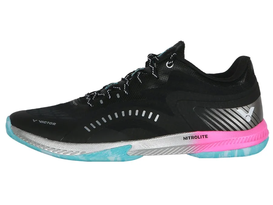 Victor S99 Elite C Unisex Badminton Shoes (Black)