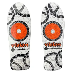 Vision 10.25" x 30.75" "Double Take" Joe Johnson Hieroglyphics with Krystal Clear Grip Skateboard Deck