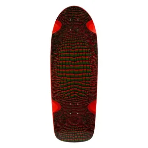 Vision 10.25" x 30" Red Reptile Vision Skateboard Deck