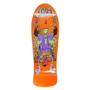 Vision 10.25" x 31.25" Groholski Frankenstein (ORANGE DIP) Skateboard Deck