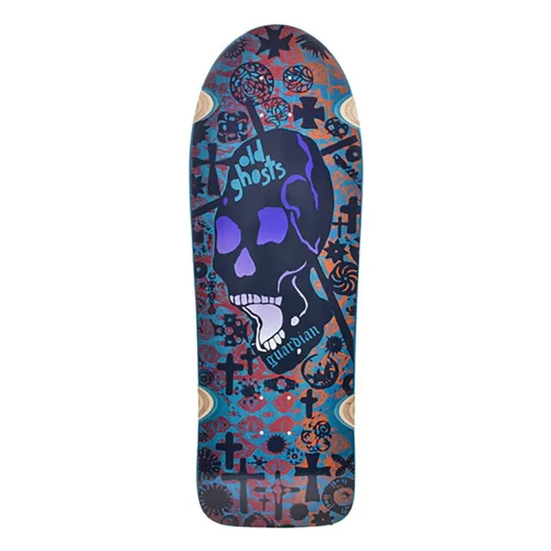 Vision 10" x 30" Old Ghost (BLUE STAIN) Skateboard Deck