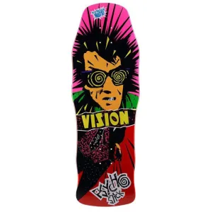 Vision 10" x 30" Original Psycho Stick (RED STAIN) Skateboard Deck