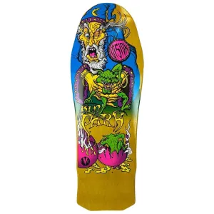 Vision 10" x 31.5" Ken Park Wizard Yellow Stain Skateboard Deck