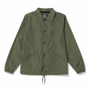 Volcom Skate Vitals Coaches Jacket Squadron Green