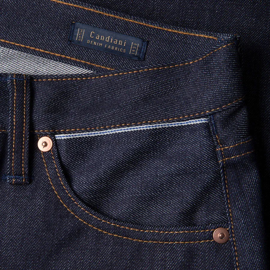 W-01 STRAIGHT special #2 15 oz. vintage indigo selvedge