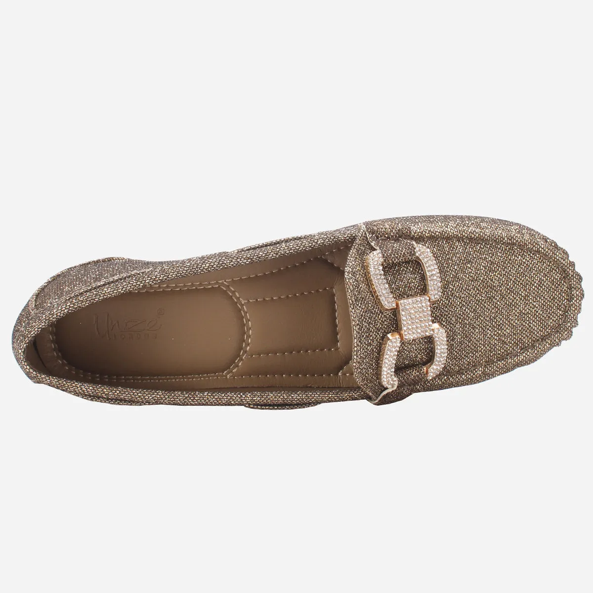 Women's "BENEDITTA" High Wedge Comfy Moccasins