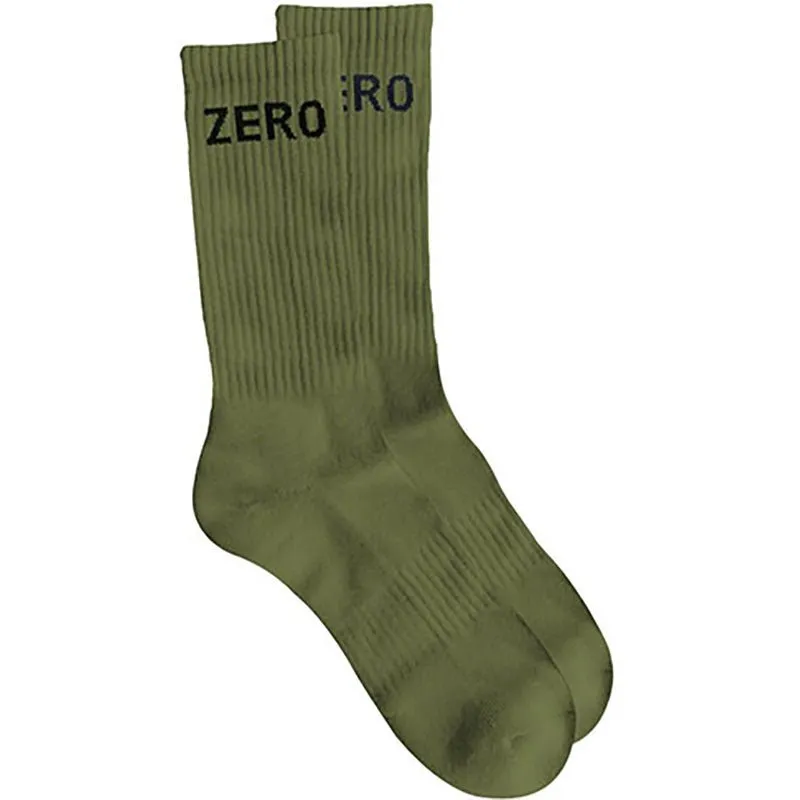 Zero Skateboards Army Olive Socks